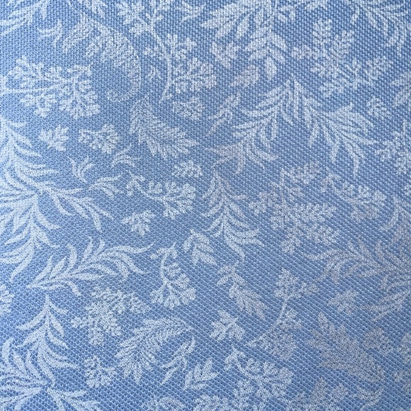 Zara Blue and White Paisley Polo | Men’s Size Medium - Picture 8 of 10